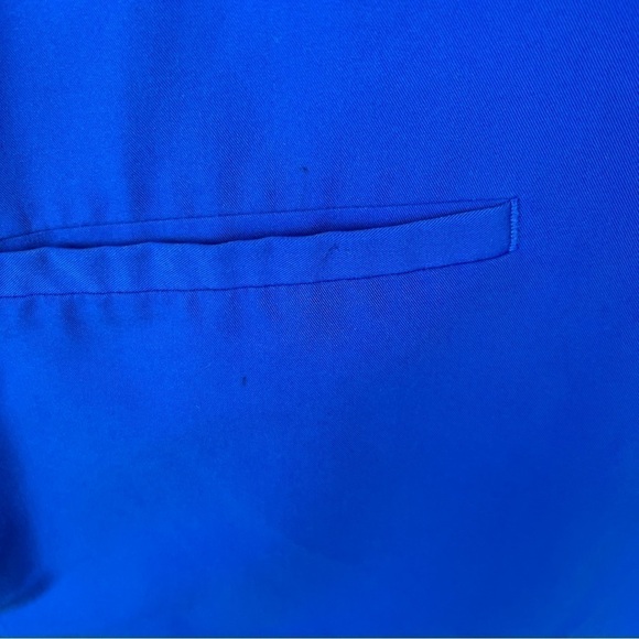 Figs Casma Three Pocket Scrub Top Royal Blue - Picture 5 of 5